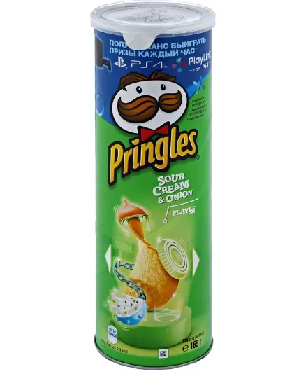 Чипсы PRINGLES сметана и лук 165 г
