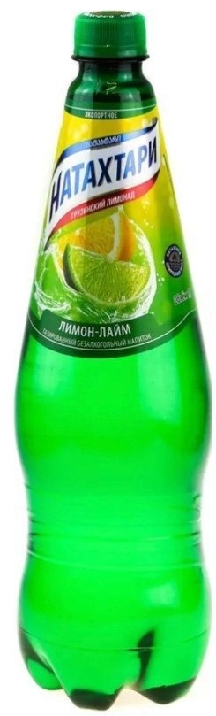 Напиток НАТАХТАРИ "Лимон-Лайм" среднегазированный 1 л