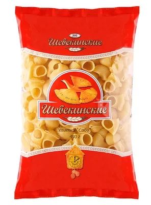 Макаронные изделия ШЕБЕКИНСКИЕ улитка "Сабо" 450 г
