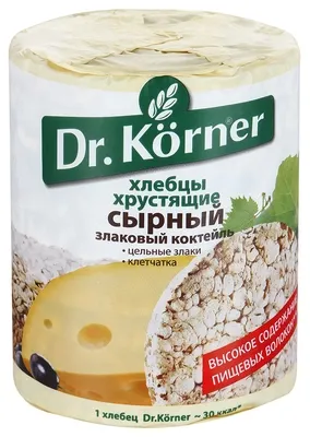 Хлебцы DR. KORNER "Злаковый коктейль" сырный 100 г