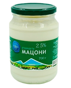 Мацони КУБАНЬРУС-МОЛОКО Alpina Green 2,5%, 700 г
