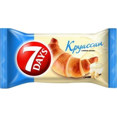 Круассан 7 DAYS с ванильным кремом 65 г