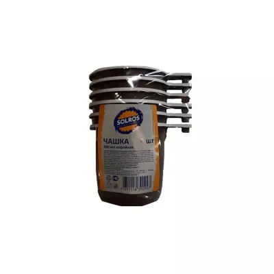 Чашка кофейная Solros 200мл 6шт