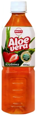 Напиток сокосодержащий БЕСТ "Алоэ Вера" с клубникой негазированный 500 мл