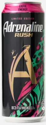 Напиток энергетический ADRENALINE Rush Exotic Energy 0.449 л