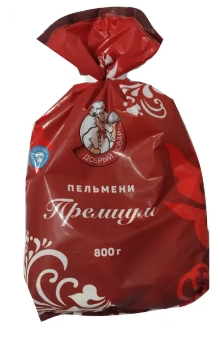 Пельмени Премиум 0,8 кг в красном Добрый Повар