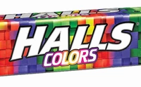 Карамель леденцовая HALLS Colors ассорти
