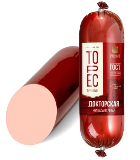 Колбаса ТОРЕС "Докторская" вареная 450 г