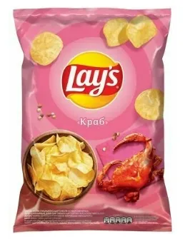 Чипсы LAY'S краб 70 г