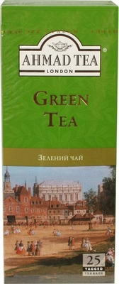 Чай зеленый AHMAD TEA "Green Tea" 25 &times; 2 г