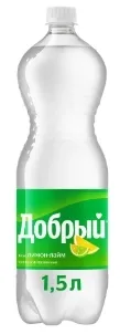 Напиток ДОБРЫЙ "Лимон-лайм" газированный 1.5 л