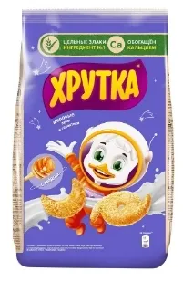 Готовый завтрак ХРУТКА "Луны и Галактики" медовые 210 г