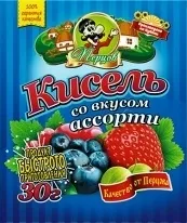 Кисель ПЕРЦОВ со вкусом ассорти 30 г