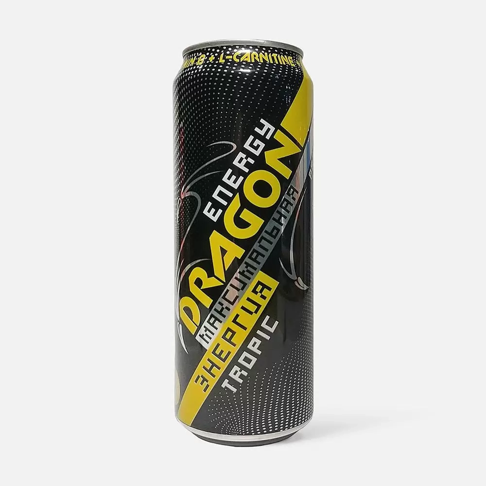 Напиток энергетический ENERGY DRAGON Tropic 0,45 л, жестяная банка