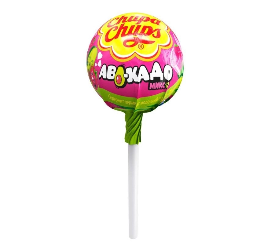 Карамель CHUPA CHUPS "Авокадо микс" 12 г