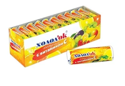 Конфеты ХОЛОДОК ассорти витамином С 15 г