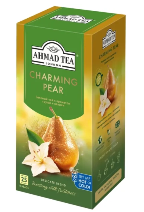 Чай зеленый AHMAD TEA "Чарующая груша" 25 &times; 1,5 г