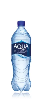 Вода питьевая AQUA MINERALE газированная 1 л