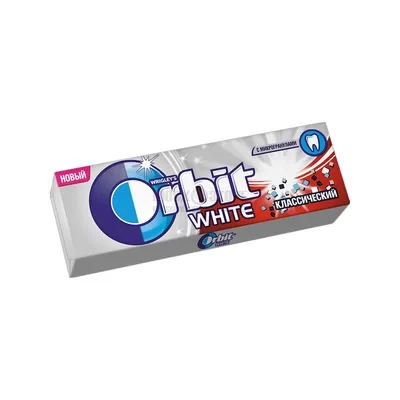 Жевательная резинка ORBIT White классический 13.6 г