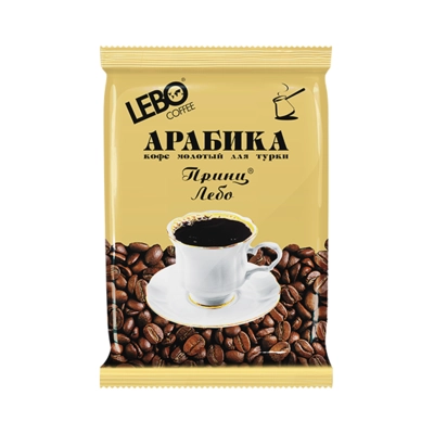Кофе молотый LEBO COFFEE Арабика Принц Лебо 100 г