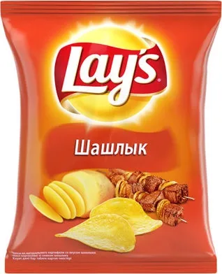 Чипсы LAY'S шашлык 150 г