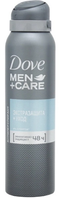 Dove Men Дезодорант Экстра защита+уход аэрозольный баллон 150 мл