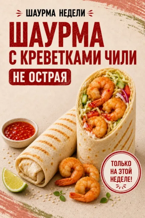 Шаурма с креветкой ИП Купреев