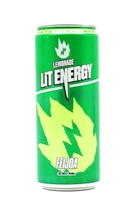 Напиток LIT ENERGY LEMONADE "Feijoa" сильногазированный 0,33 л