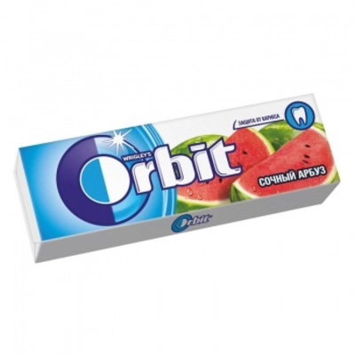 Жевательная резинка ORBIT сочный арбуз 13,6 г