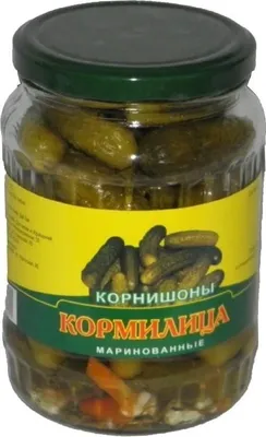 Корнишоны КОРМИЛИЦА маринованные 700 мл