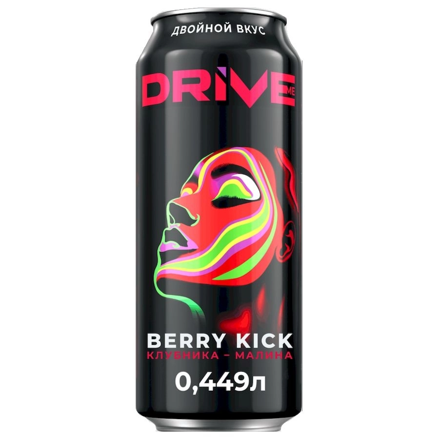 Напиток энергетический DRIVE ME Max &laquo;Ягоды&raquo; 0,449 л