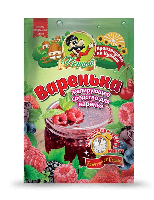 Желирующее средство ПЕРЦОВ "Варенька" для варенья 20 г