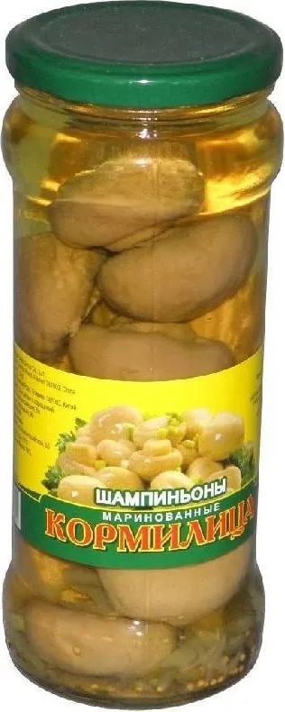 Шампиньоны КОРМИЛИЦА целые 530 г