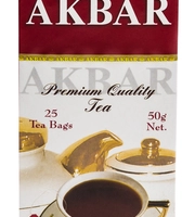 Чай черный AKBAR "Красно-белая серия" 25 &times; 2 г