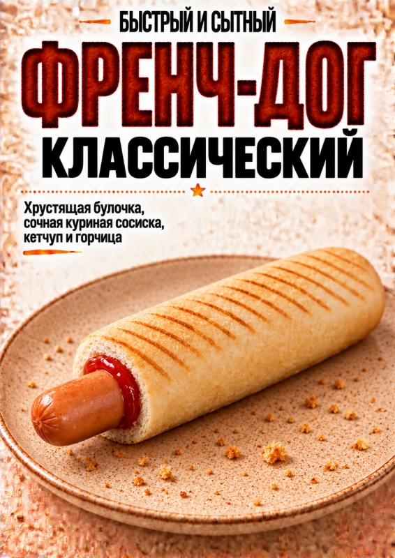 Френч-дог 160 гр