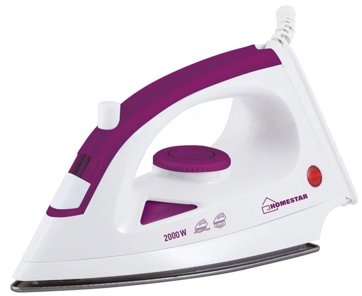 Утюг HOMESTAR HS-4001 2000 Вт тефлоновая подошва белый