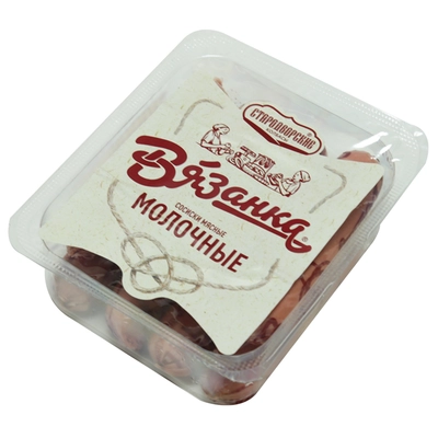 Сосиски ВЯЗАНКА "Молочные" 450 г