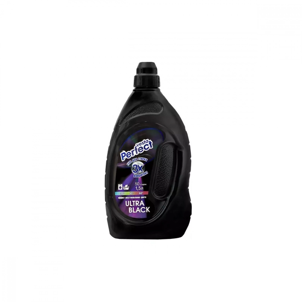 Гель для стирки VESTA Perfect Ultra Black для темного белья концентрированный