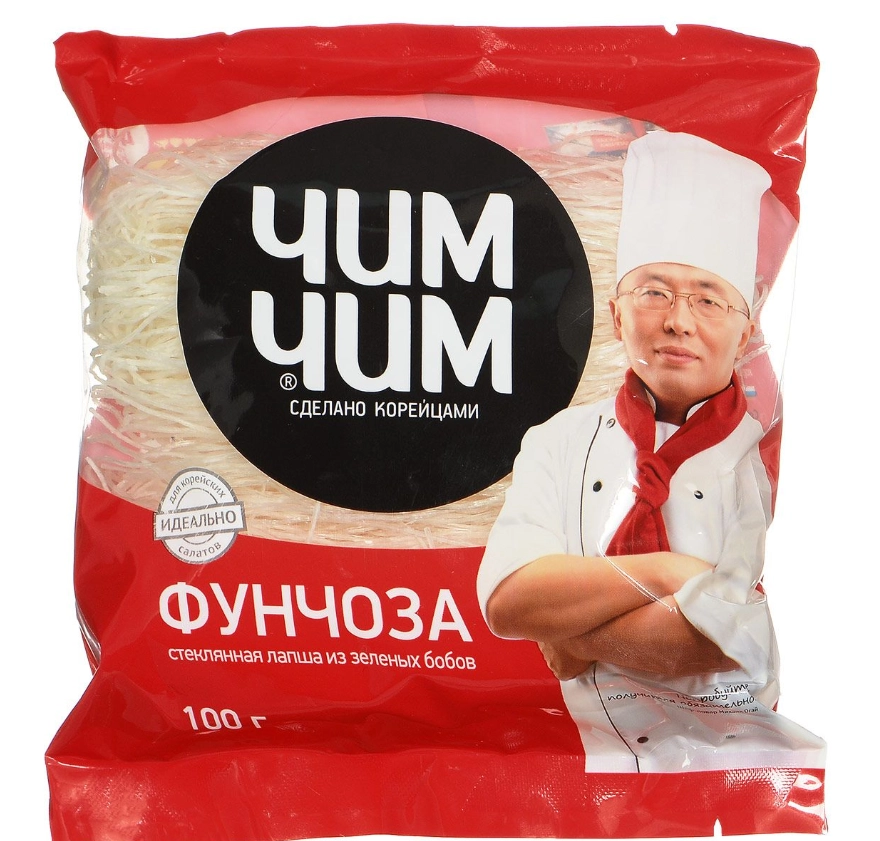 Вермишель Фунчоза бобовая, Чим Чим 100 гр. (24)