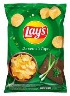 Чипсы LAY'S "Молодой зеленый лук" 70 г