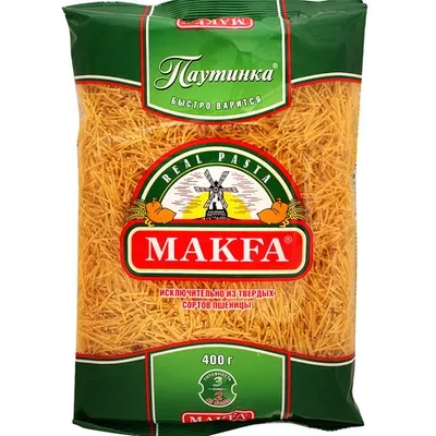 Макаронные изделия МАКФА паутинка 400 г