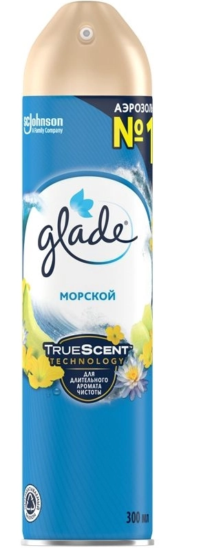 Освежитель воздуха GLADE "Морской" 300 мл