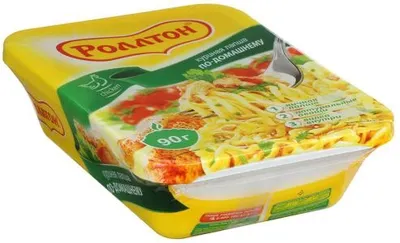 Лапша РОЛЛТОН "По-домашнему" куриная 90 г, лоток