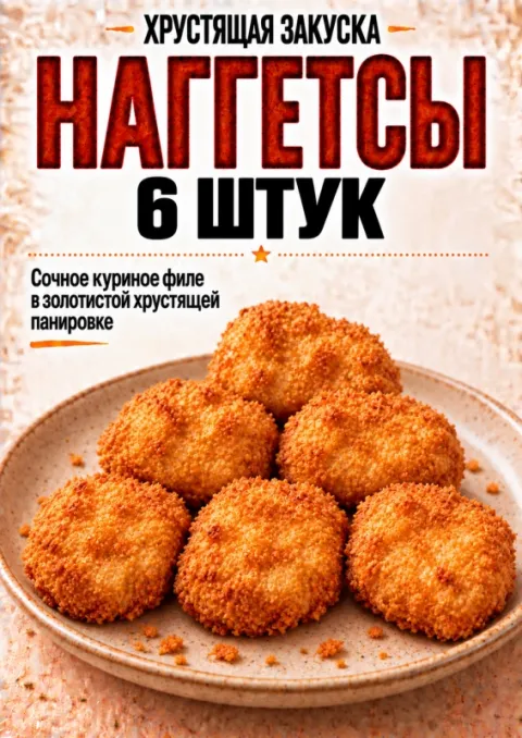 Наггетсы 6 шт. ИП Купреев