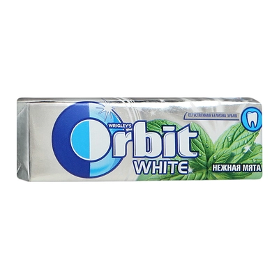 Резинка жевательная Orbit White Нежная мята Резинка жевательная Orbit White Нежная мята