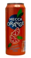 Напиток MECCA "Orange" сильногазированный 0.45 л