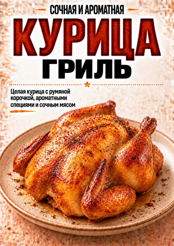 Курица гриль жар.1кг