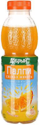 Напиток сокосодержащий ДОБРЫЙ Pulpy апельсин 0,45 л