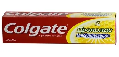 Зубная паста Colgate Прополис Отбеливающая туб. 100 мл кор. картон.1