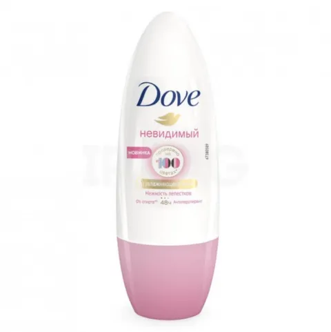 Дезодорант-антиперспирант DOVE "Нежность лепестков" невидимый ролик 50 мл